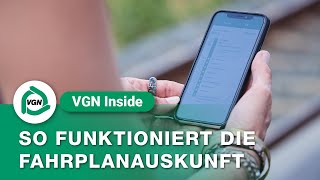 VGN  So funktioniert die Fahrplanauskunft [upl. by Cooperman]