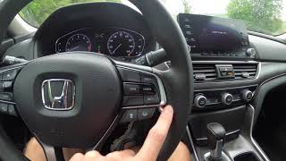 2018 Honda accord LX 15L Walkaround features opinions short drive [upl. by Yle]