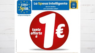 VOLANTINO EUROSPIN dal 24 ottobre al 3 novembre 2024 anteprima [upl. by Aubarta]