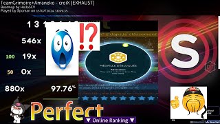 FIRST 8 FC on SPEED map🐐croiX FC DT 545pp [upl. by Westmoreland]