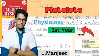 Platelet physiology  Thrombocytes  platelets count amp variations  1st year  hematology in Hindi [upl. by Atinnek]