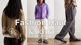 KARTIK RESEARCH Menswear Haul  Mens Fashion FallWinter Lookbook Mens Outfits Inspiration [upl. by Annunciata421]