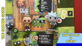 Funkoverse Rick and Morty  Review and How to Play [upl. by Slade238]