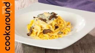 Tagliolini con crema di tartufo  Primi sfiziosi [upl. by Lundgren]