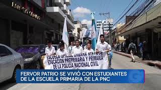 EN VIVO  Estudiantes encienden el fuego de las Antorchas de Independencia en la Plaza del Obelisco [upl. by Lluj175]