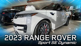 Discover Luxury and Performance Certified PreOwned 2023 Range Rover Sport SE Dynamic  Naperville [upl. by Ecilegna316]