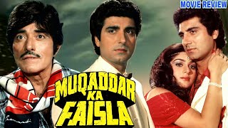 Muqaddar Ka Faisla 1987 Hindi Action Movie Review  Raaj Kumar  Rakhee Gulzar  Raj Babbar  Pran [upl. by Lihcox874]