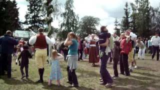 Midsommar 2009  スウェーデンの夏至祭 ③ [upl. by Weidman]