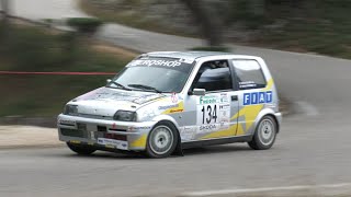 Rallye de Sarrians 2024 CellierRaymond Fiat [upl. by Lyrret]