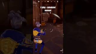 its just my ping 😌 fortnite fortnutefunny fn gaming shorts [upl. by Aicilef552]