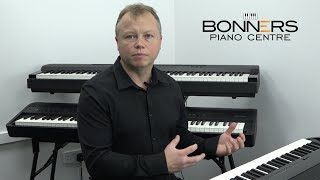 Kawai ES8 vs Yamaha P255 vs Roland FP90  Portable Piano Test [upl. by Tak]