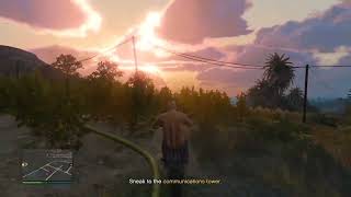 Cayo Perico Heist Gather Intel Setup walkthrough on dirt bike Sped up [upl. by Rosel]