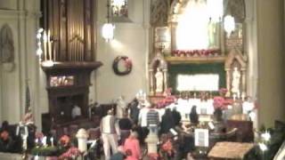 Christmas Eve 2010  St Johns Detroit  part 8 of 10 [upl. by Einhpets]