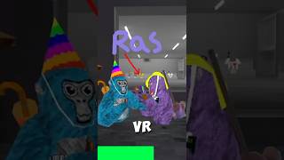 Backstories of gorilla tag YouTubers 😁 gorillatag vr oculus viral shorts [upl. by Errehs241]