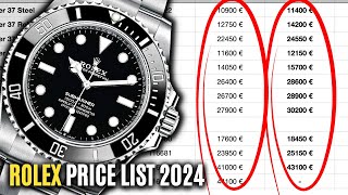 Top 10 Rolex Watches Price List 2024 [upl. by Georgiana]