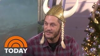 Travis Fimmel Beards Are Too Hipster For Me Unless I’m On ‘Vikings’ Set  TODAY [upl. by Sawyer]