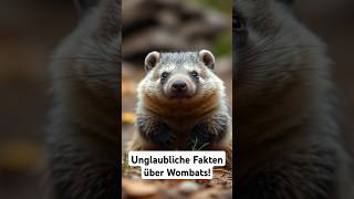 Unglaubliche Fakten über Wombats tiere shorts facts fakten newvideo wildlife wissen wombat [upl. by Enomsed140]