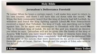 2 Kings  Chapter 19  Jerusalem’s Deliverance Foretold  The Holy Bible [upl. by Ruperta124]