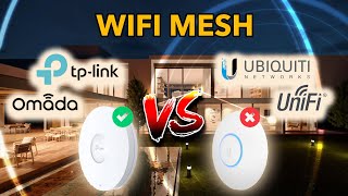 Ubiquiti Unify o TPLink Omada el mejor WiFi mesh [upl. by Rawna]