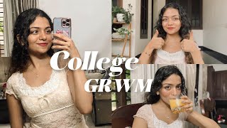 College Get ready with me🧸🩰  Hansika Krishna [upl. by Rybma625]