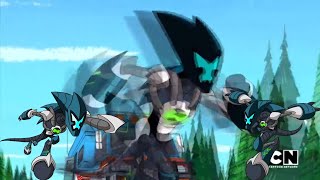 Todas las transformaciones de XLR8 OmniKix Reboot  Ben 10 Español latino [upl. by Noicpesnoc]