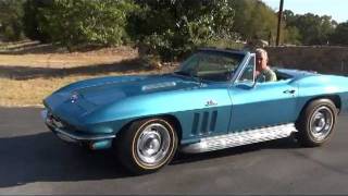 1966 Corvette 427 425HP [upl. by Nannaihr424]