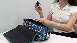 Hair Tools Travel Bag with Removable Heat Resistant Mat Review [upl. by Takken]