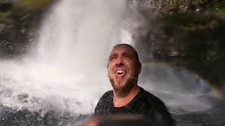 Las Trillizas Waterfalls  Turrialba Costa Rica [upl. by Ploss]