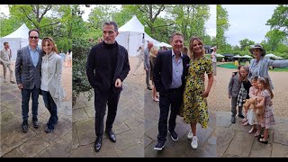 RUFUS SEWELL FRAN DRESCHER DIEDRICH BADER SOFIA BUSH AT THE 30TH WH CORRESPONDENTS GARDEN BRUNCH [upl. by Hillie]