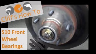 How to change front wheel bearings [upl. by Charry127]