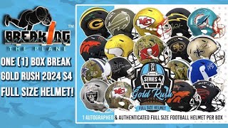 Ebay Gold Rush full size helmet break  teams open join us live [upl. by Ycnalc]