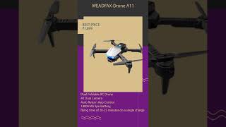 Is This the Best Budget 4K Drone WEADFAX Drone Test amp Review [upl. by Anuhsal]