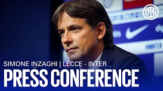 LECCE  INTER  LIVE  PREMATCH PRESS CONFERENCE 🎙️⚫🔵 [upl. by Plato]