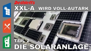 Projekt Dethleffs Globetrotter XXLA  Teil 2  Die Solaranlage [upl. by Fred]