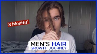 Mens Hair Growth Journey  Month 8 [upl. by Canada698]