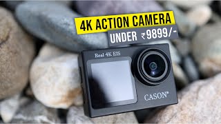 Best Budget 4K Action Camera Under 10000 In 2023   Cason Vs Fitspark [upl. by Wendalyn701]