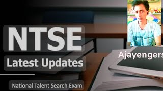 NTSE EXAM UPDATE 202425 BY AJAYENGER [upl. by Allbee32]