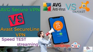 AVG Secure VPN Pro VS Avast SecureLine VPN Test [upl. by Zwiebel]