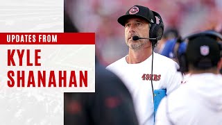 Kyle Shanahan Conference Call Updates on Aiyuk Deebo CMC others the day after 49ersChiefs [upl. by Barcot245]