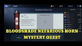 MIR4 Bloodshade Nefariox Horn MYSTERY QUEST  SUPER FAST GUIDE HOPE YOU LIKE [upl. by Sadira]