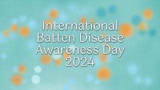 The Faces of CLN1 2024  International Batten Disease Awareness Day 2024 rarediseases neuroscience [upl. by Russon]