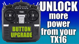 DIY Upgrade Button for RadtoMaster TX16S MKII Radio Tutorial 🔥 [upl. by Joiner]