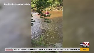 Crews continue search for missing kayaker on Yellow Breeches Creek [upl. by Nnanerak262]