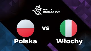 Polska vs Włochy  Socca Aegean Cup 2024 [upl. by Irrol845]