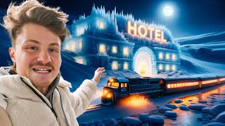 Mit dem POLAREXPRESS ins EISHOTEL [upl. by Iaoh255]