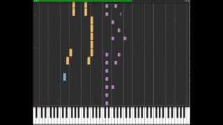 madagascar themeZoosters Breakout by Hans ZimmerAlex on the spot synthesia [upl. by Elka]