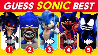 Guess The Sonic the Hedgehog 3 Characters by Voices 🎬🦔💙 Sonic the Hedgehog 3 Movie Quiz  fastQuiz [upl. by Lezned]