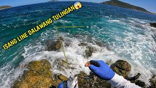 Dalawang Tulingan Sa Isang Linya Naisampa  JB lure V1  Catch And Cook With Foreigner from Austria [upl. by Hsirrap260]