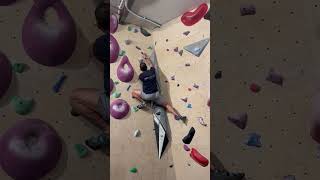 Finger cracks are fun bouldering climbing [upl. by Rafiq]