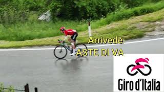 Giro dItalia 2023 ad Aste di Vallarsa [upl. by Dajma26]